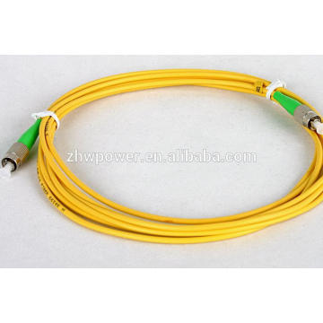 FC / APC-FC / APC Simplex SM Fibra Óptica Patch Cable, FC SX cabo de remendo de fibra óptica
